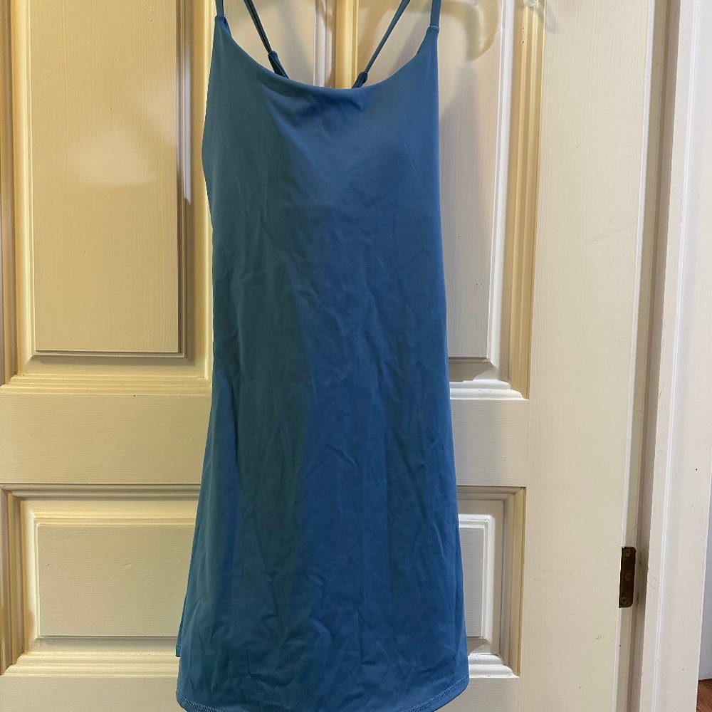 Halara Everydauy Cloudful Backless 2 in 1 Flare Workout Dress Wannabe